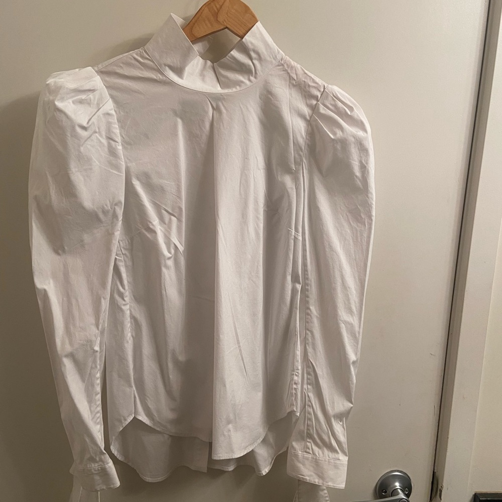 Veronica Beard white blouse